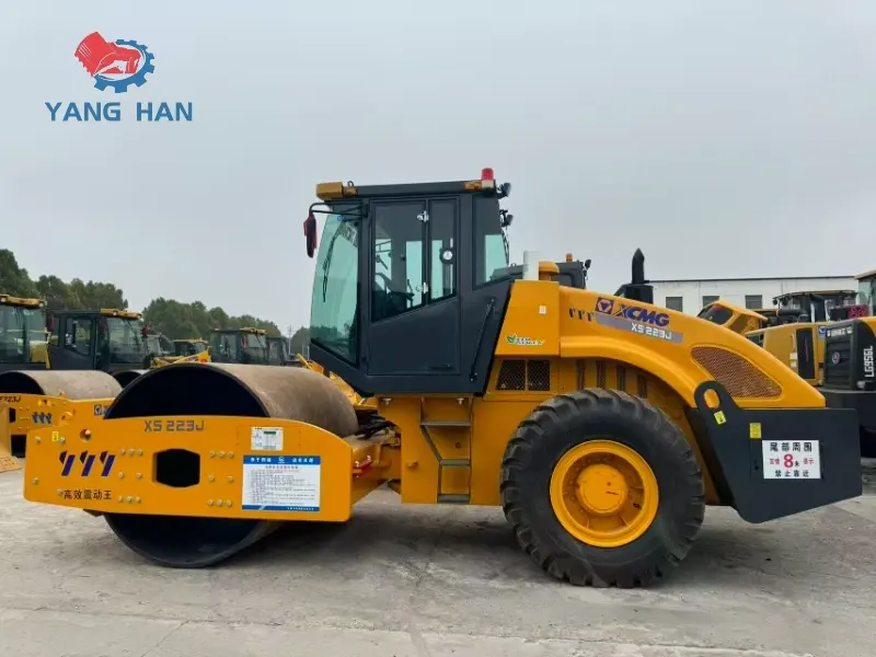 Competitive Price Powerful Used XCMG 223 Road Roller Equipment Supplier