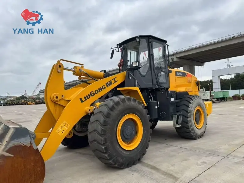 Durable Efficient Used Liugong 855 Wheel Loader Sand Digging Machine for Sale