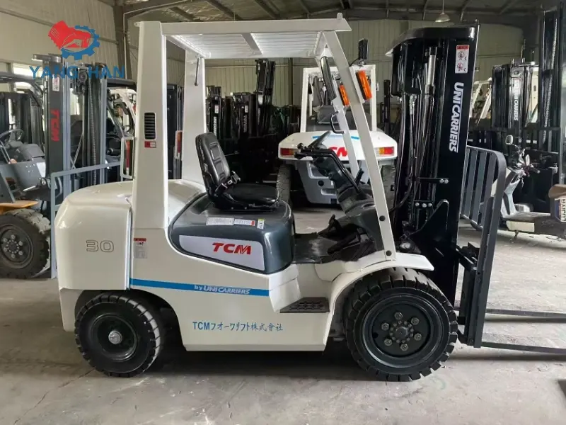 Durable Second Hand TCM30 Forklift Durable Machine For Sale