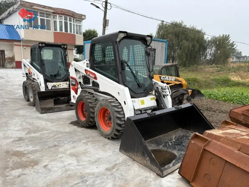 Good Condition Used Bobcat S450 Skid Steer Loader Compact Durable Construction Machinery (1)