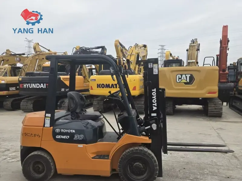 Low Price Durable Used TOYOTA Forklift Construction Equipment for Sale