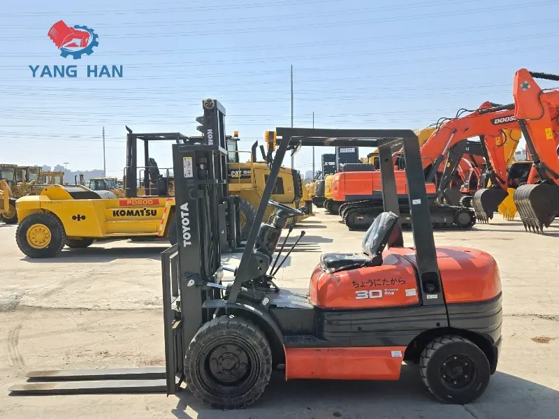 Powerful High Cost Performance Used TOYOTA 302 Forklift Equipment Supplier