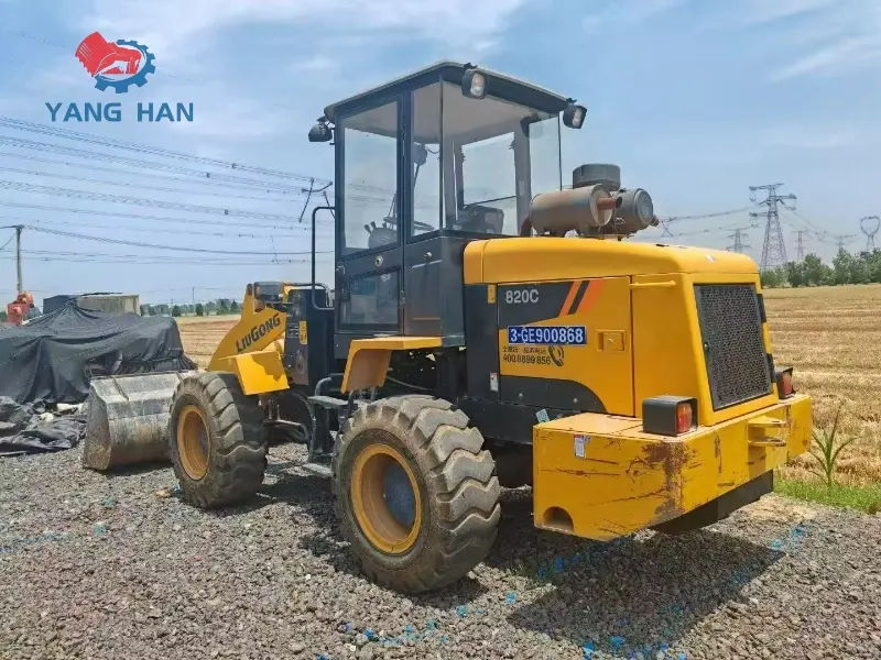 Reliable Cost Effective Second-hand Liugong 820C Wheel Loader Construction Equipment